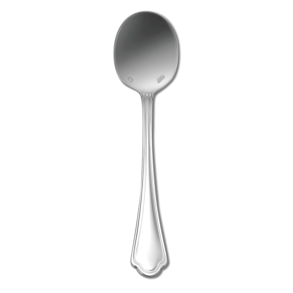 Oneida V314SRBF 6 3/4" Soup Spoon - Silver Plated, Rossini Pattern