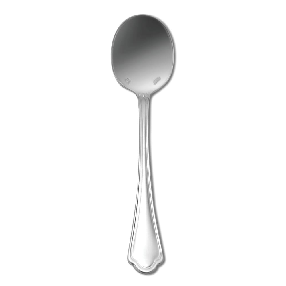 Oneida T314SRBF 6 3/4" Soup Spoon with 18/10 Stainless Grade, Rossini Pattern