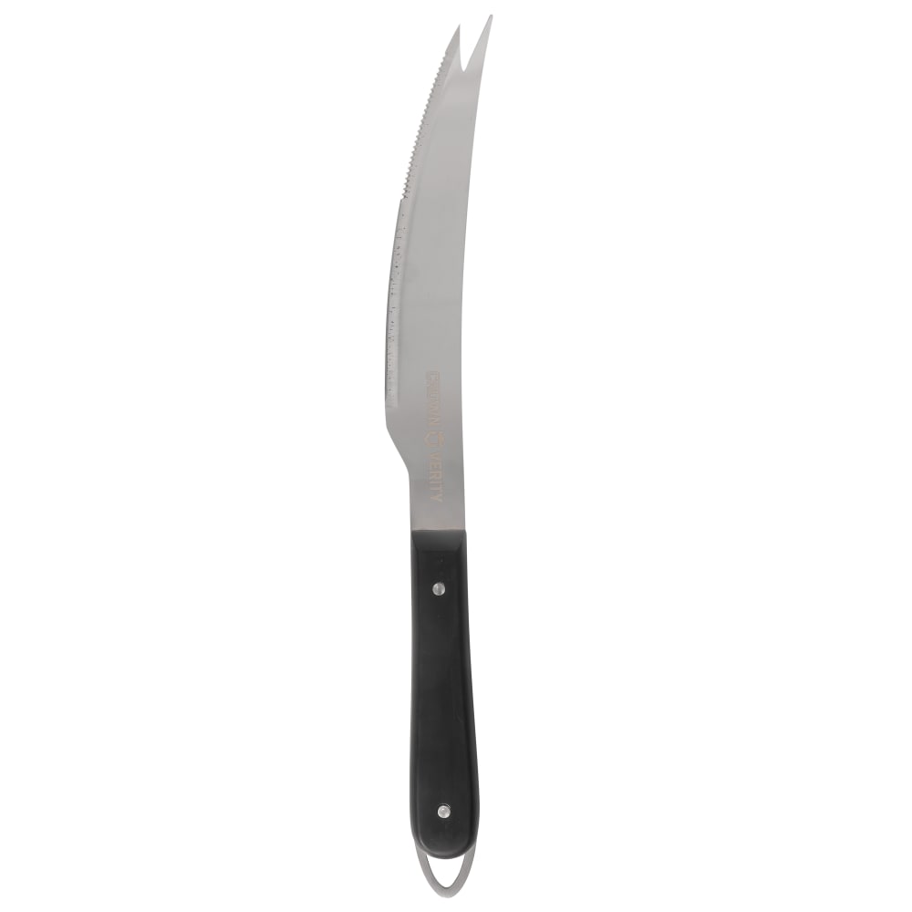 Crown Verity CV-KNIFE 19" Serrated Barbecue Knife w/ Black Handle