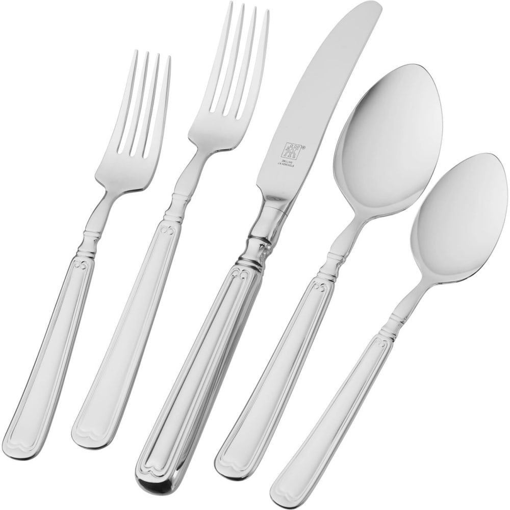 901-22772345 45 Piece Vintage Flatware Set, 18/10 Stainless Steel