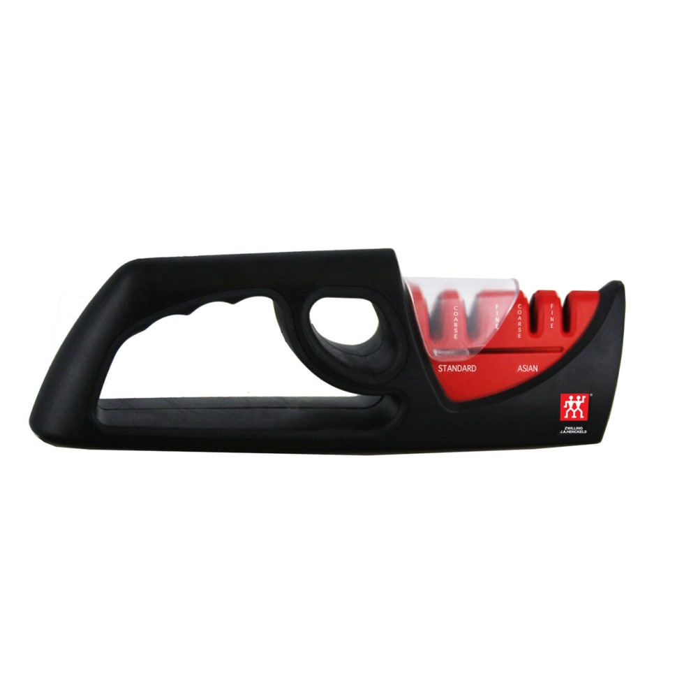 901-32602001 4 Stage Pull Through Sharpener, Red
