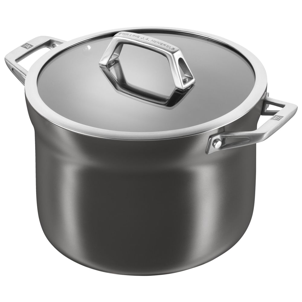 901-66202240 4 qt Soup Pot w/ Glass Lid, Nonstick Aluminum