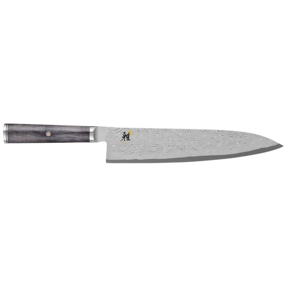 902-34401243 9 1/2" Chef's Knife w/ Black Ash Handle, Carbide Stainless Steel