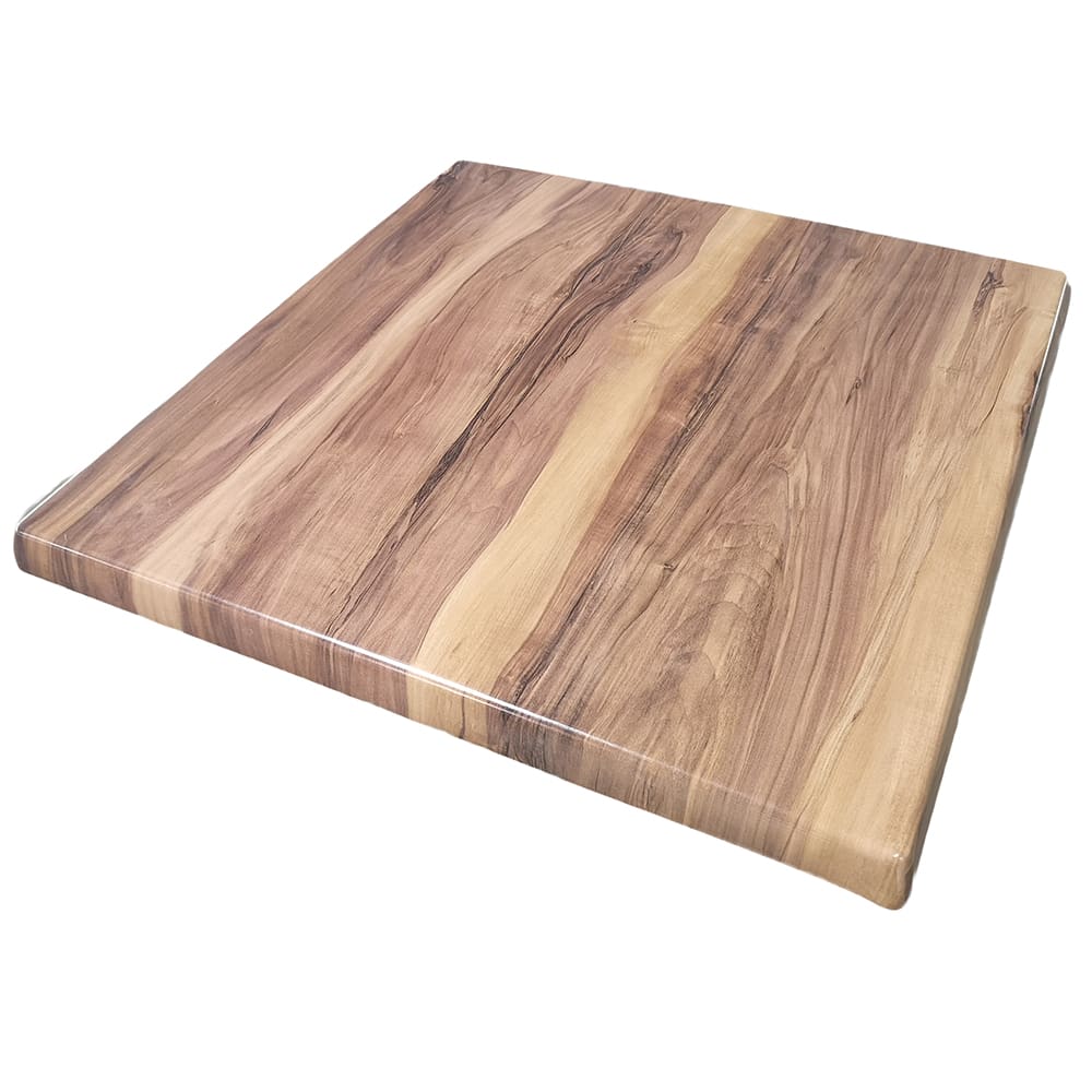 336-ATSATO3636213 35 1/2" Square Laminate Table Top - Indoor/Outdoor, Indian Rose