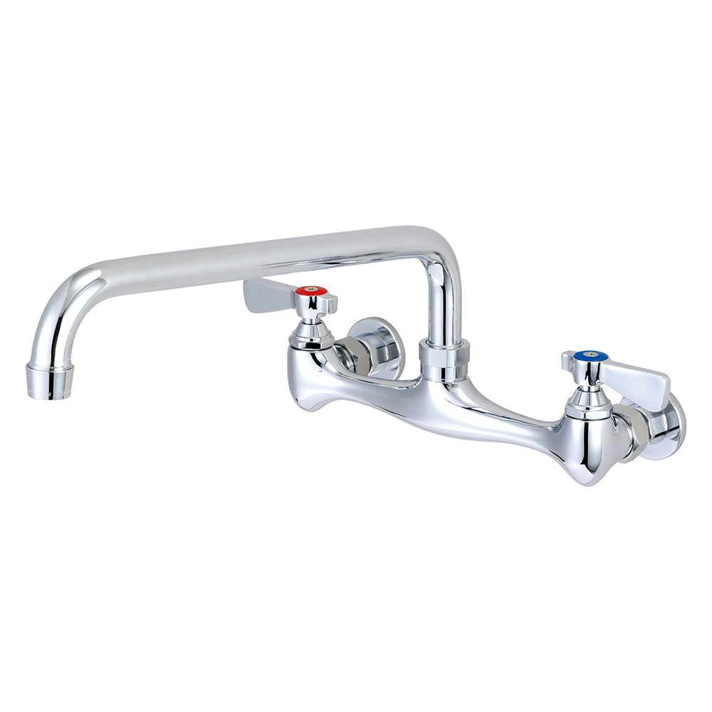 FLO FLO-706 Splash Mount Faucet - 6" Swing Spout, 8" Centers