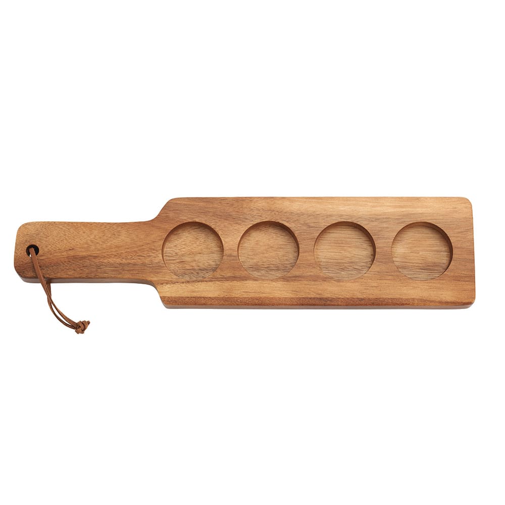 Anchor 11938 4 Well Serving Paddle, Acacia Wood