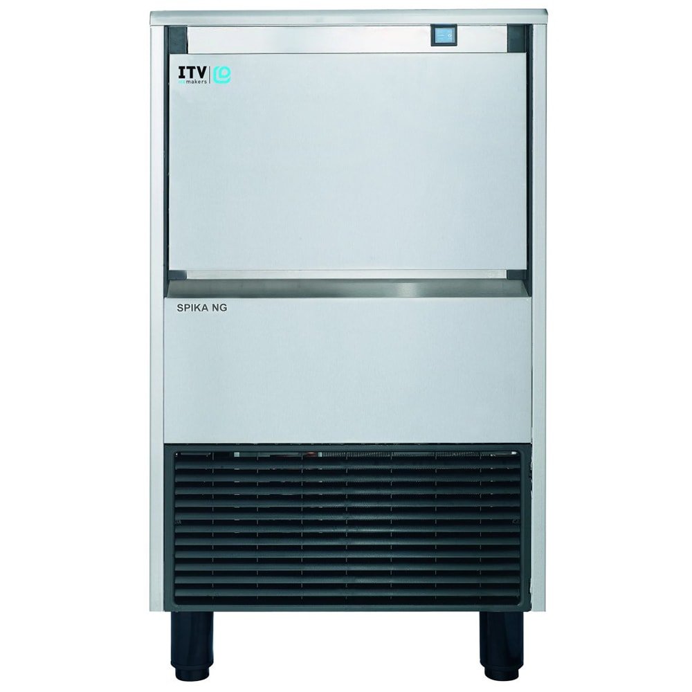 ITV Ice Makers NG130AH 21"W Half Cube Undercounter Ice Machine - 134 lbs/day, Air Cooled