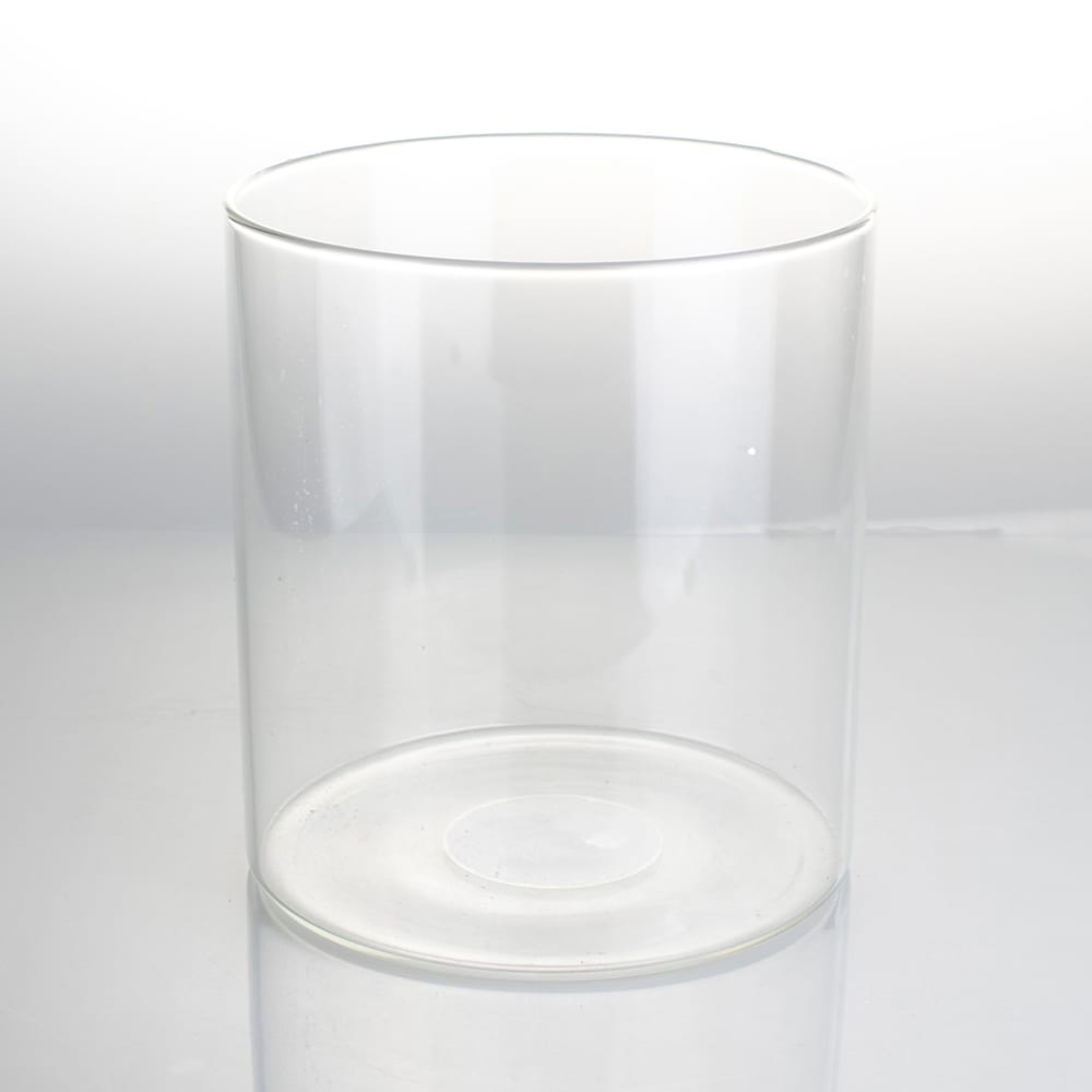 Sterno 80511 Allure No-Mess Candle™ Hurricane - 5 1/2"D x 6"H, Glass, Clear
