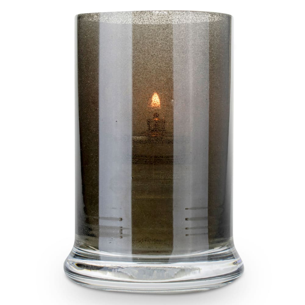 Sterno 80558 Siren Candle Lamp - 3"D x 4 1/2"H, Glass, Smoke