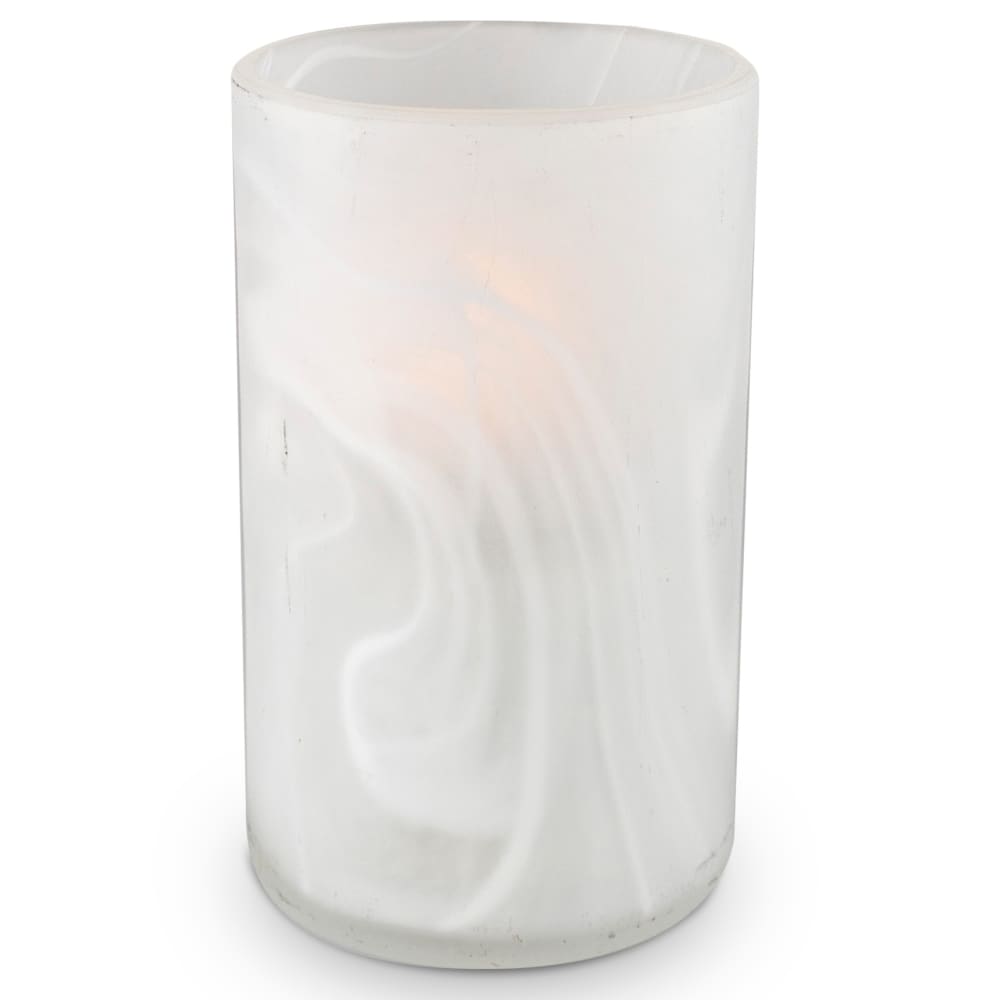 Sterno 80573 LX Classic Glamour Candle Lamp - 5"H, Glass, Frosted