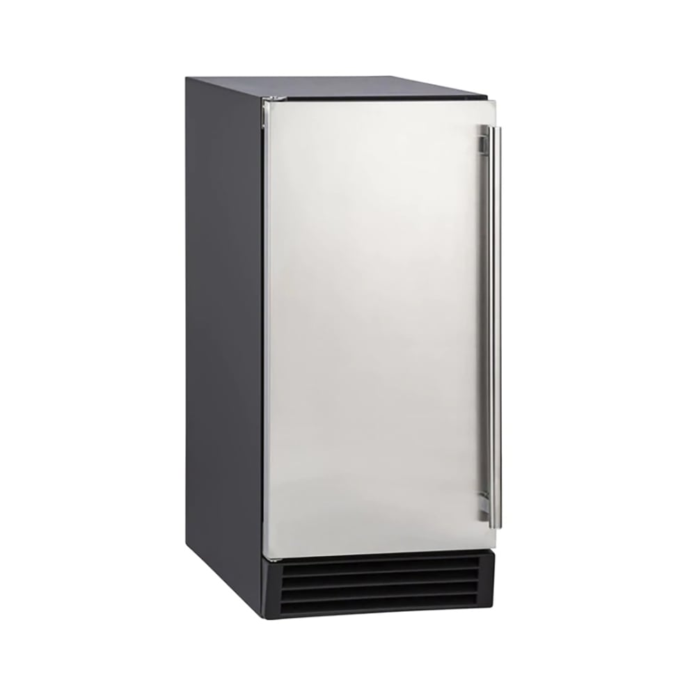 Maxx Ice MIM50P 14 3/5"W Full Cube Undercounter Ice Machine - 65 lbs/day, Air Cooled, Pump Drain, 115v