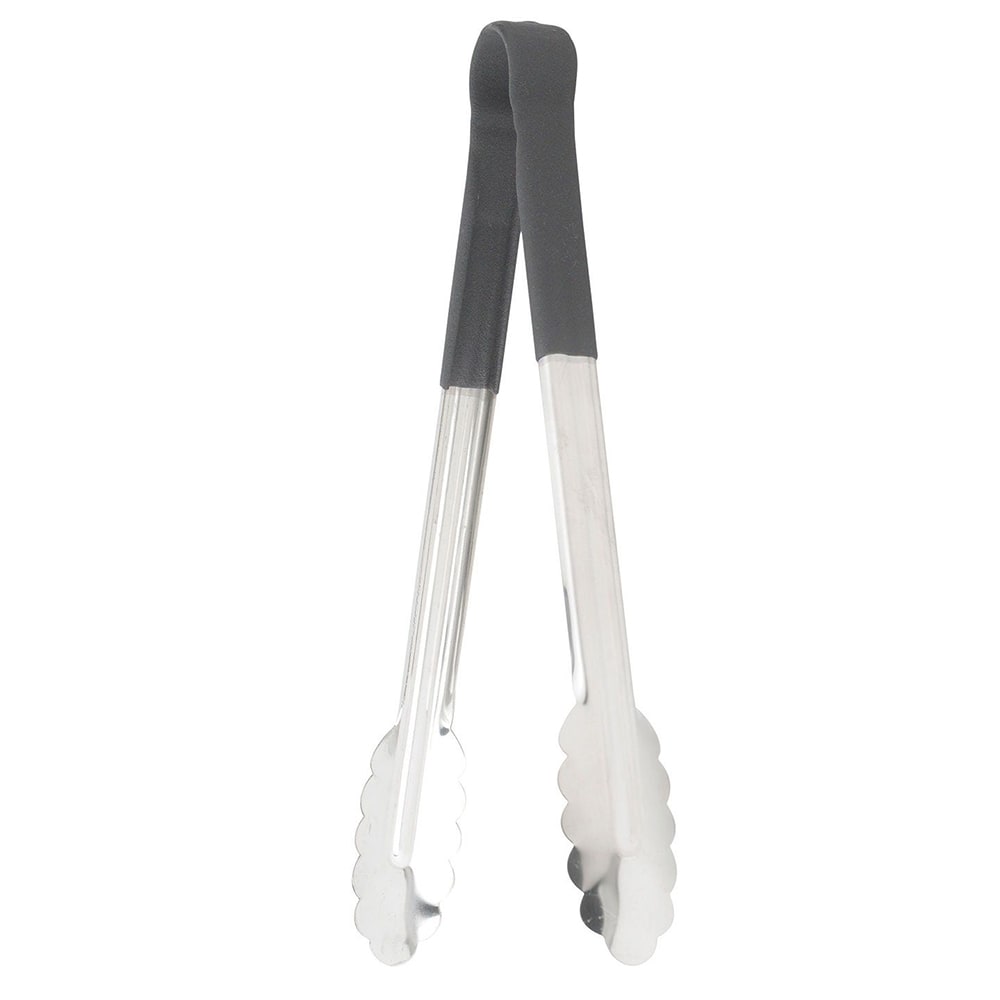 080-UT16HPK 16"L Stainless Utility Tong, Black