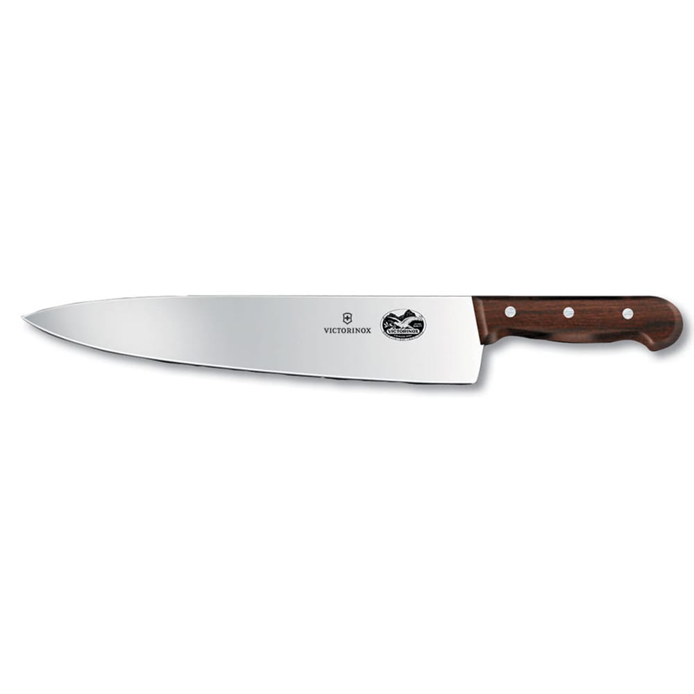 Victorinox - Swiss Army 5.2000.31-X1 Chef's Knife w/ 12" Blade, Wood Handle
