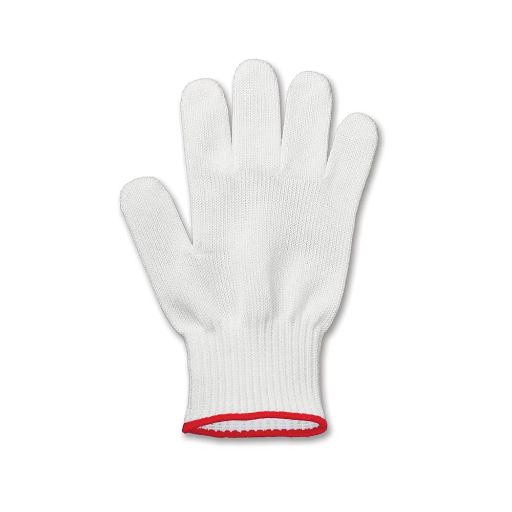 Victorinox - Swiss Army 7.9049.S Small Cut Resistant Glove - Blended Material, White w/ Red Wrist Band