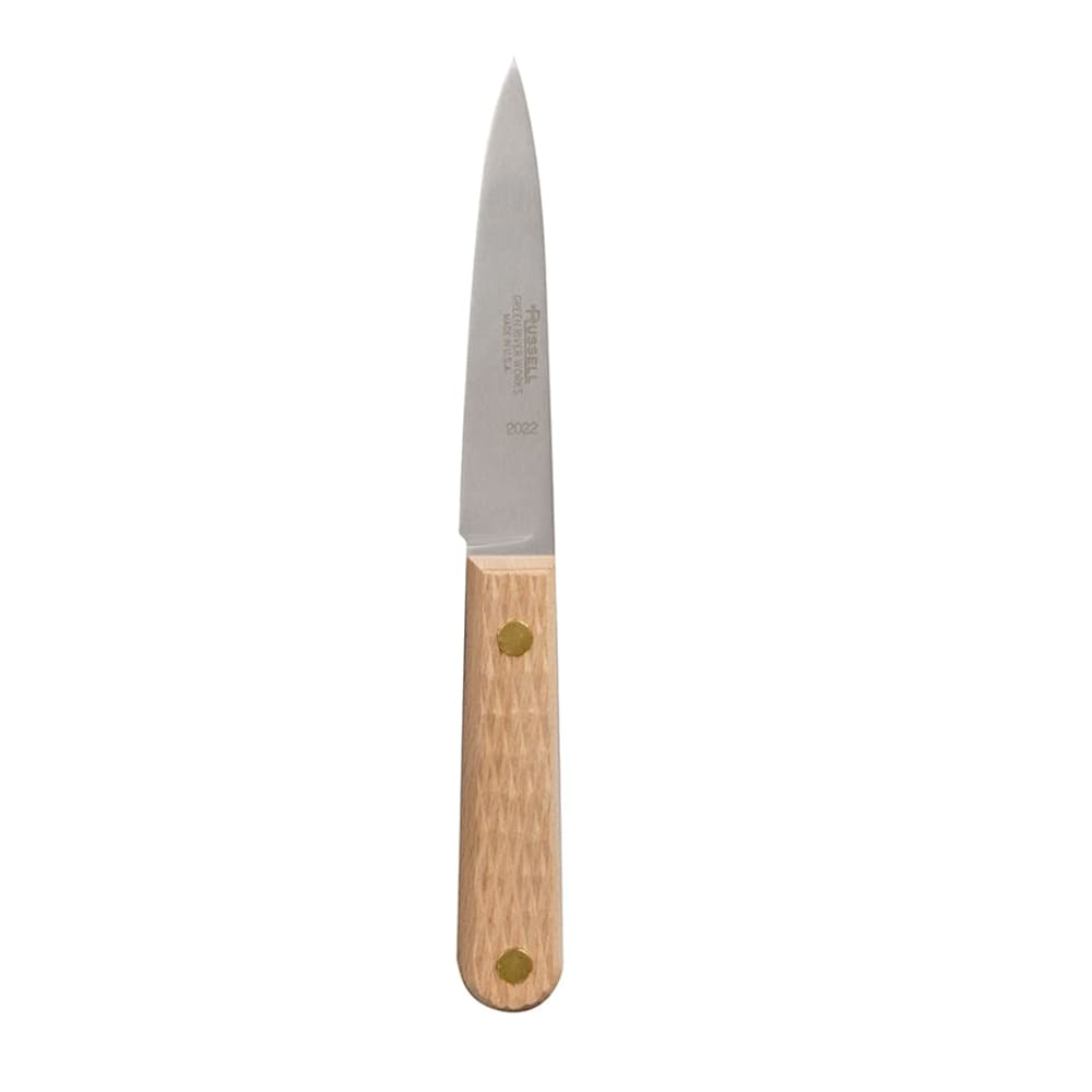 Dexter Russell 2022 4" Fish Knife w/ Beech Handle, Carbon Steel