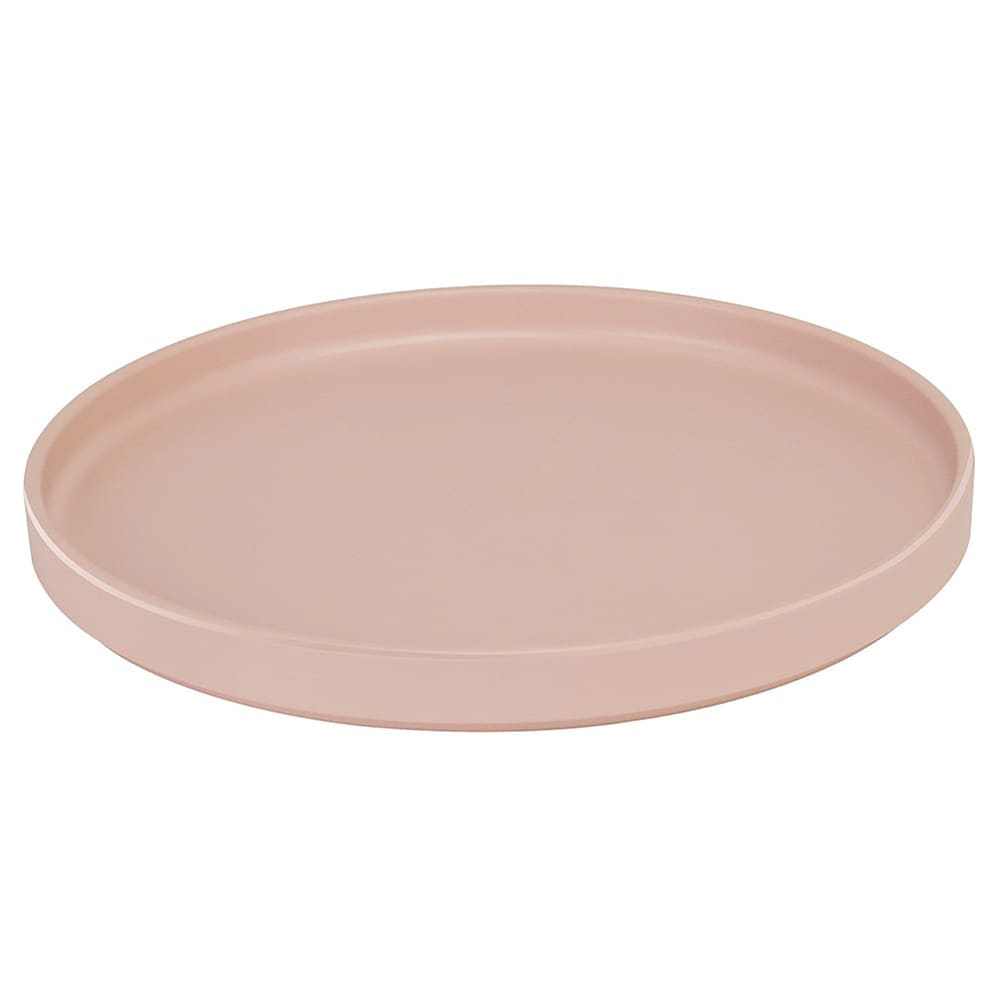 151-2202610108 10 1/4" Round Melamine Hudson Plate - Blush