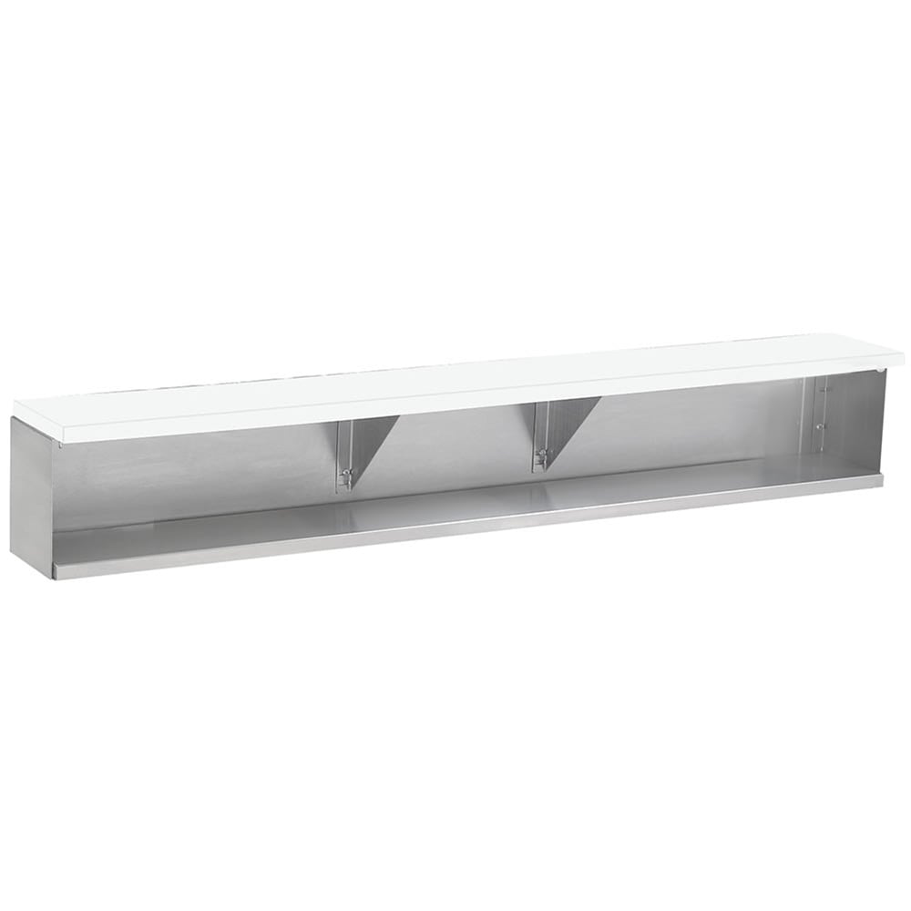 161-TDS5 77 3/4" x 7" Dish Shelf for Work Tables
