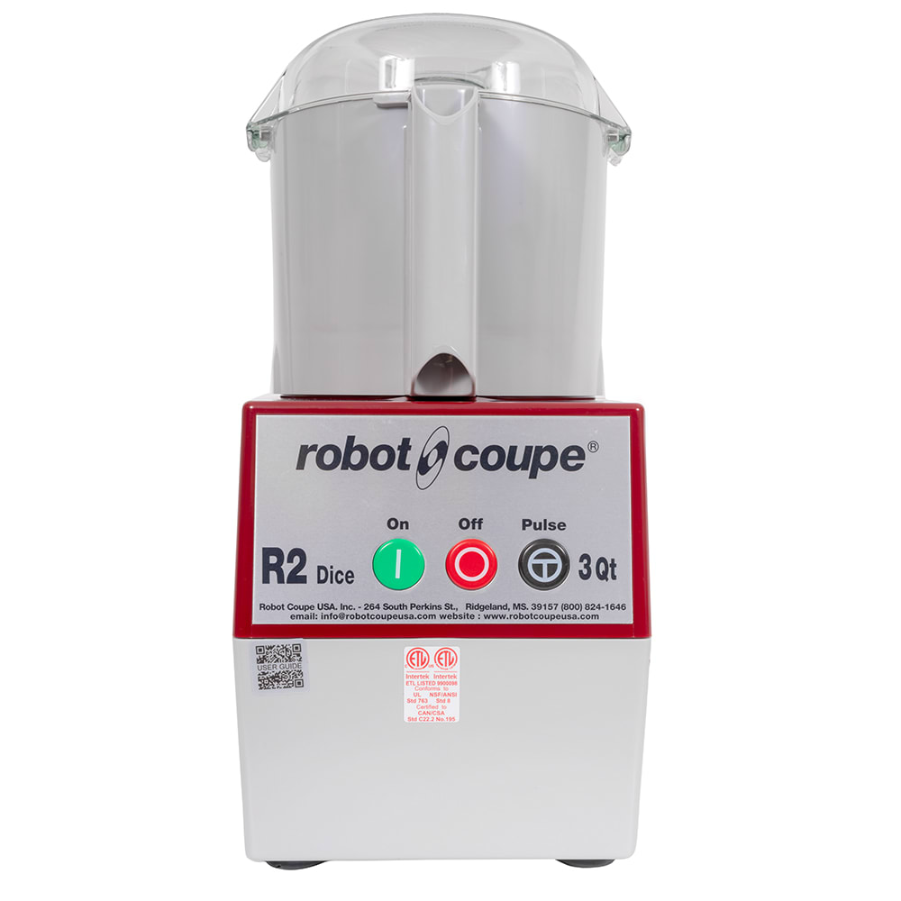 Robot Coupe R2 Dice Food Processor / Dicer – 2 HP