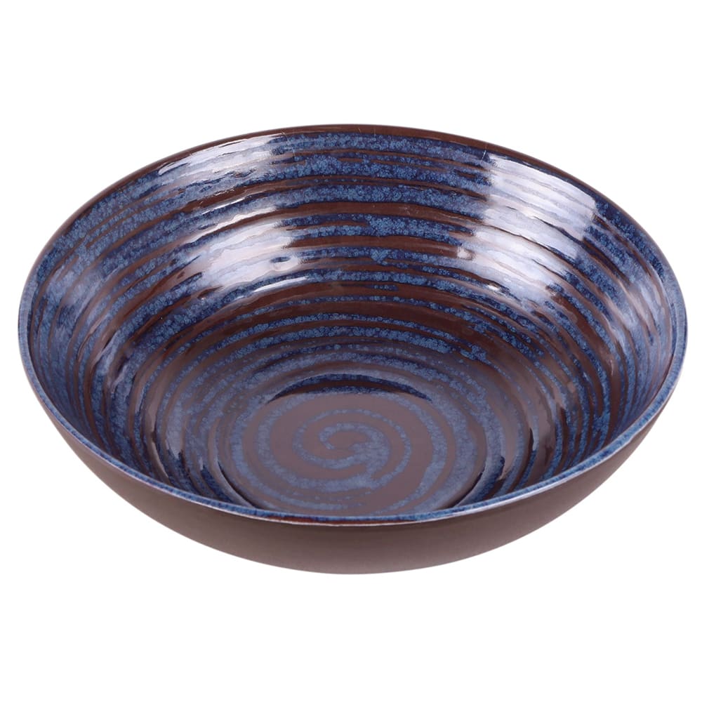 701-B400082SDB 40 oz Round Plastic Bowl, Stardust Blue