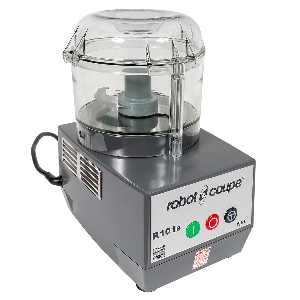 126-R101BCLR 1 Speed Cutter Mixer Food Processor w/ 2 16/25 qt Bowl, 120v