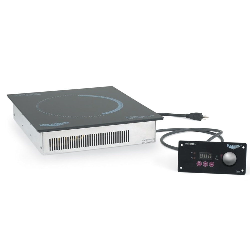 175-5950170 Drop-In Commercial Induction Cooktop w/ (1) Burner, 120v