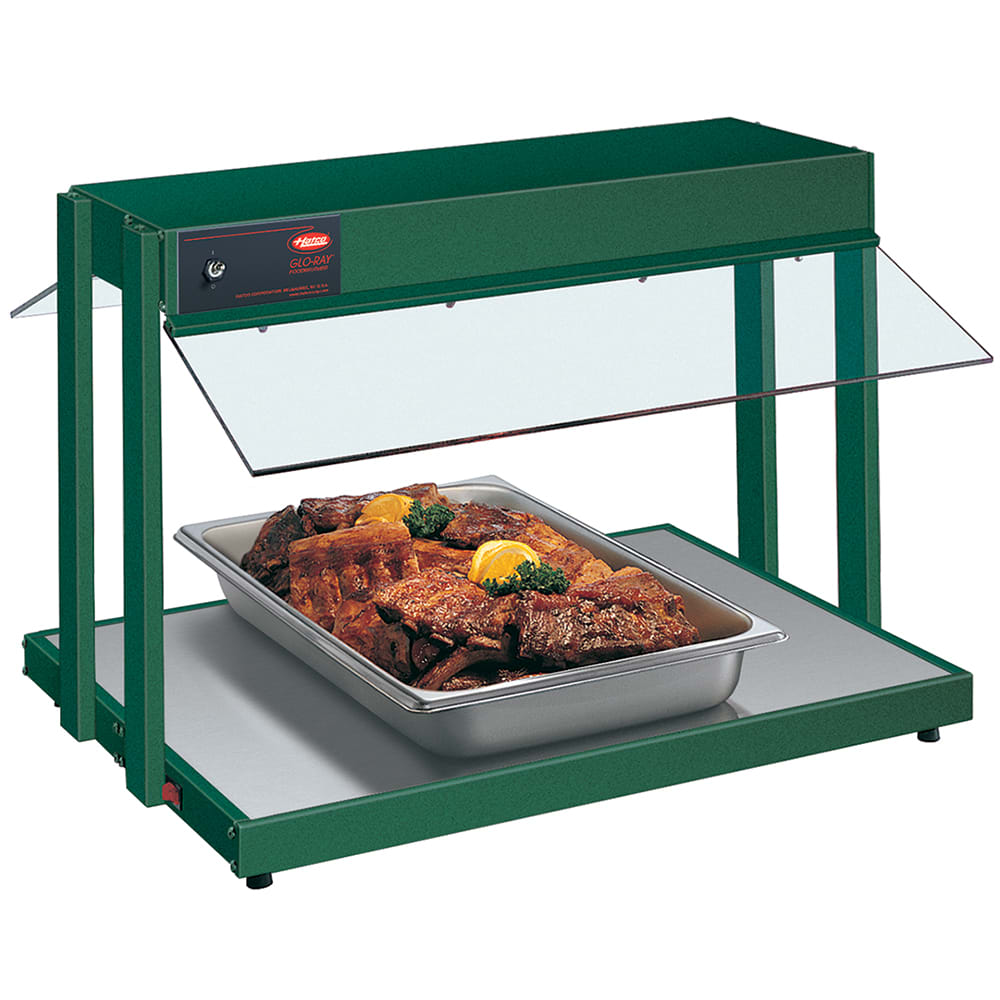 042-GRBW24208 25 1/8" Buffet Warmer, Sneeze Guards, Light & Heated Base, 208 V