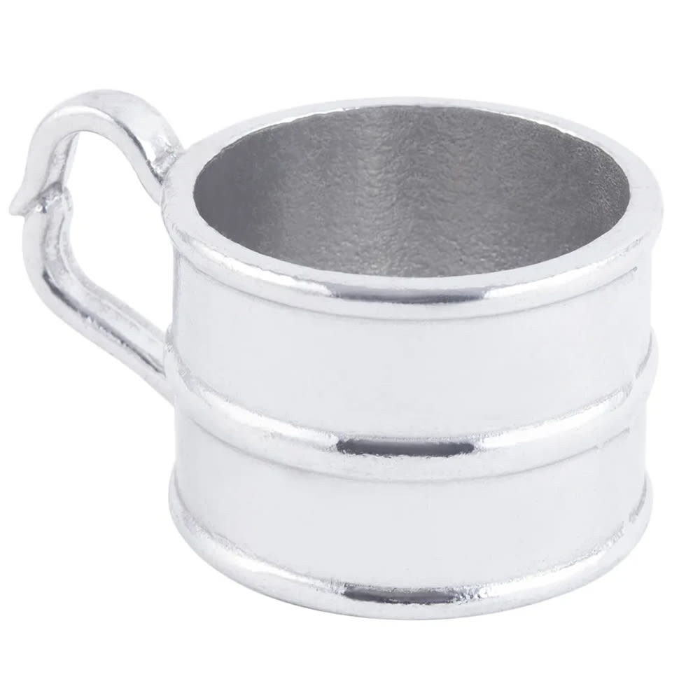 Bon Chef 4032 8 oz Coffee Cup Holder, Aluminum/Pewter-Glo