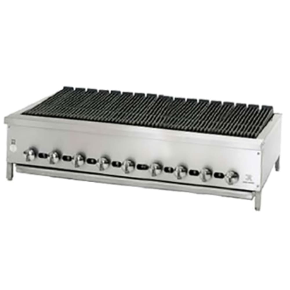 Jade Range 54" Gas Charbroiler w/ Cast Iron Grates, Natural Gas (JB-54)