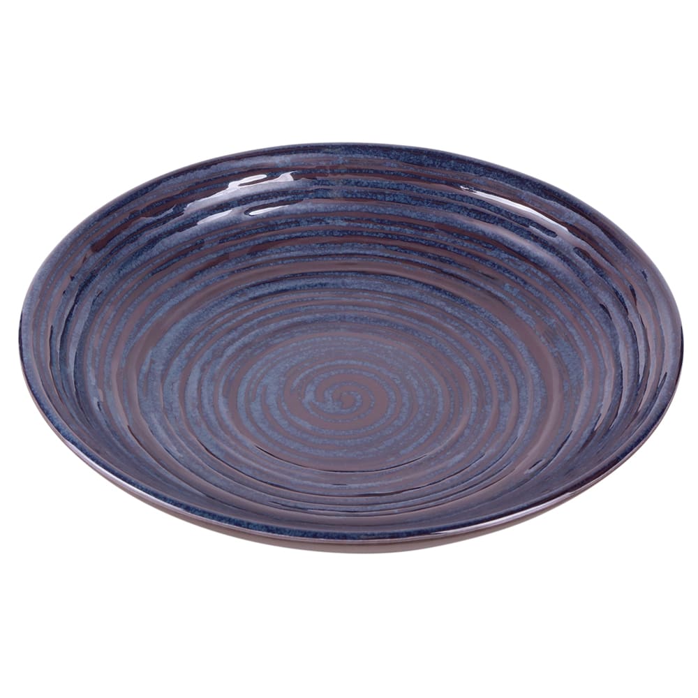 701-B395110SDB 40 oz Round Plastic Bowl, Stardust Blue