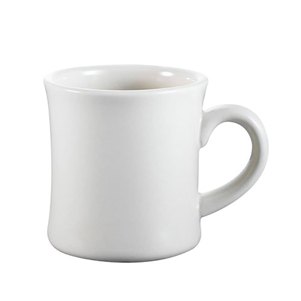 CAC HAR753 7 1/2 oz Hartford Mug - Ceramic, American White