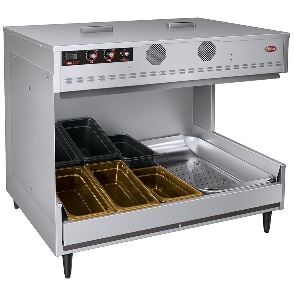 042-MPWS36120240 37 3/8" Multi Product Warming Station - Overhead Ceramic Elements, 120-240v...