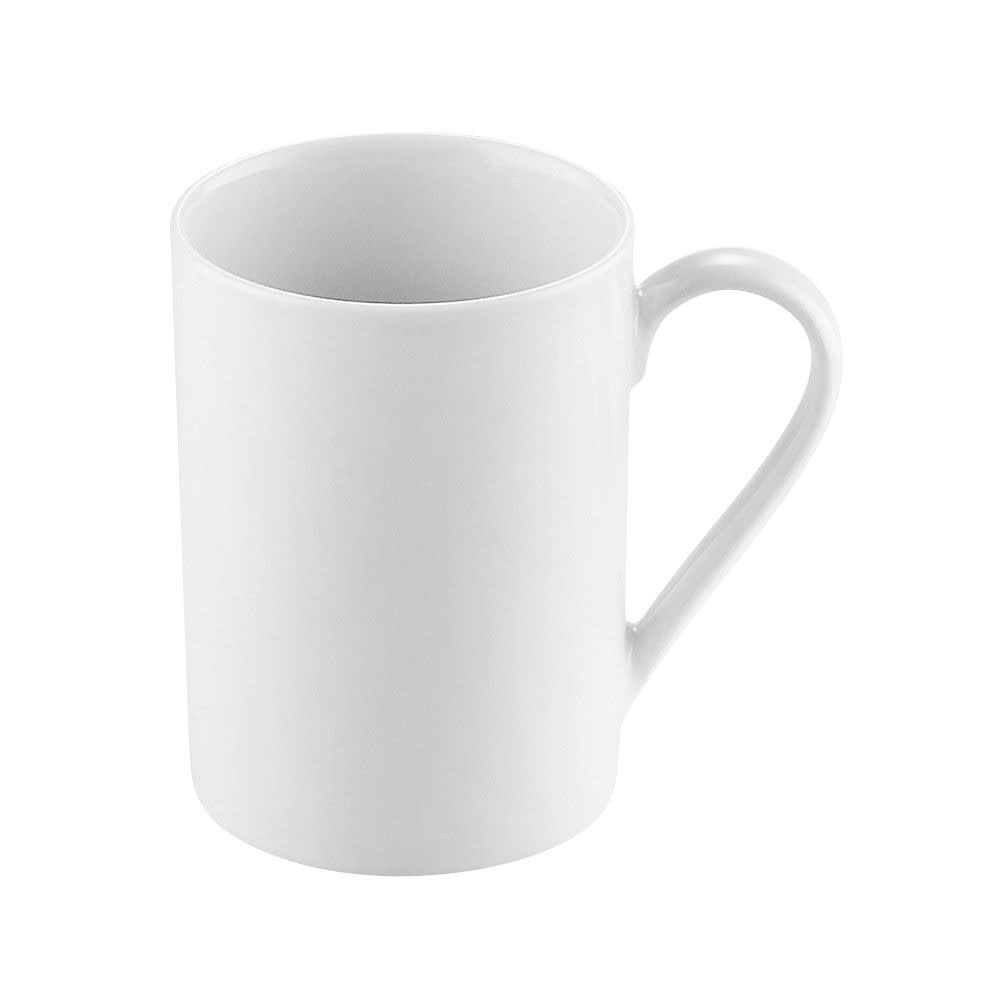 CAC UVS-C10 9 1/2 oz Mug - Porcelain, Super White