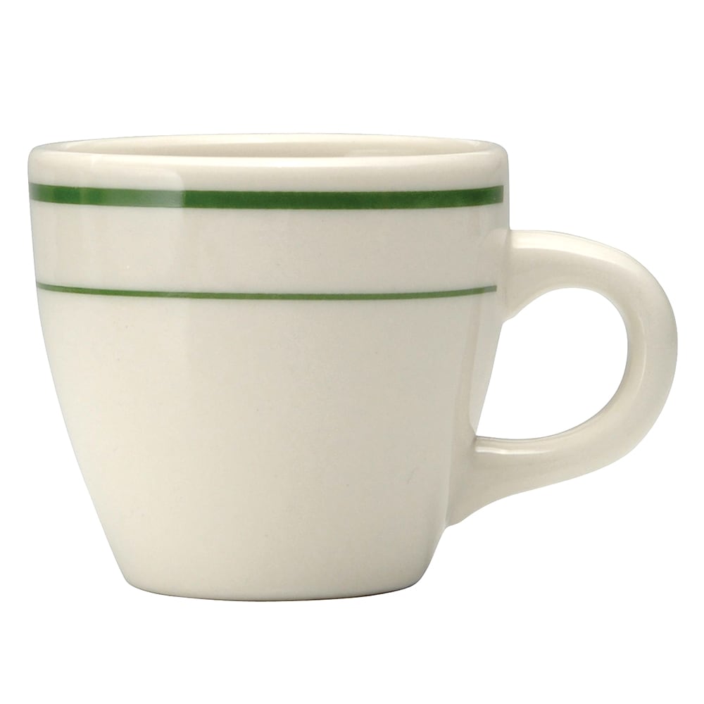 324-F1500001525 3 1/2 oz Buffalo A.D. Cup - China, Cream White