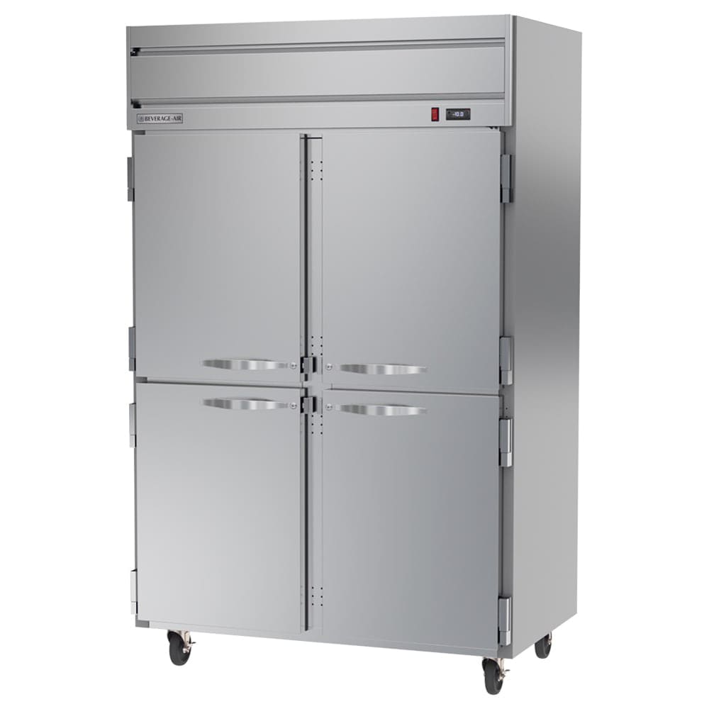 118-HF2HC1HS 52" Horizon Series Two Section Reach In Freezer, (4) Left/Right Hinge Solid Doo...