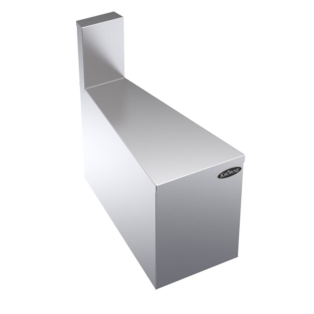 381-KR18F15 19" Front Angle - 15 Degree, 6 1/2" Back Splash