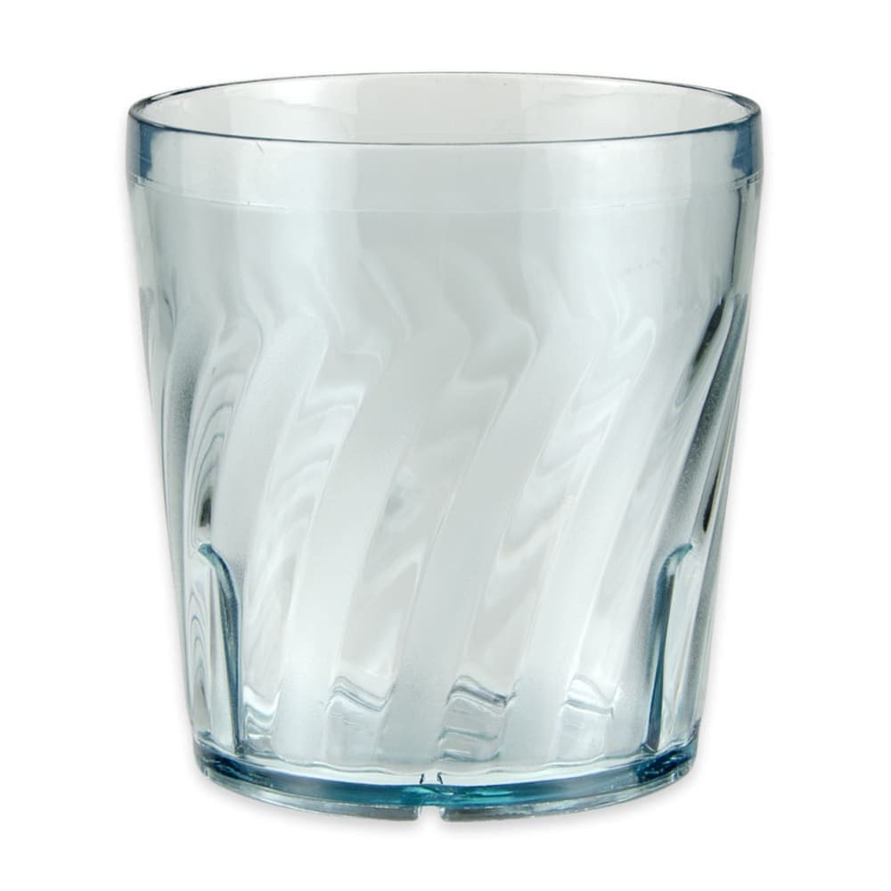 284-2209JA 9 oz Jade Textured Plastic Rocks Tumbler