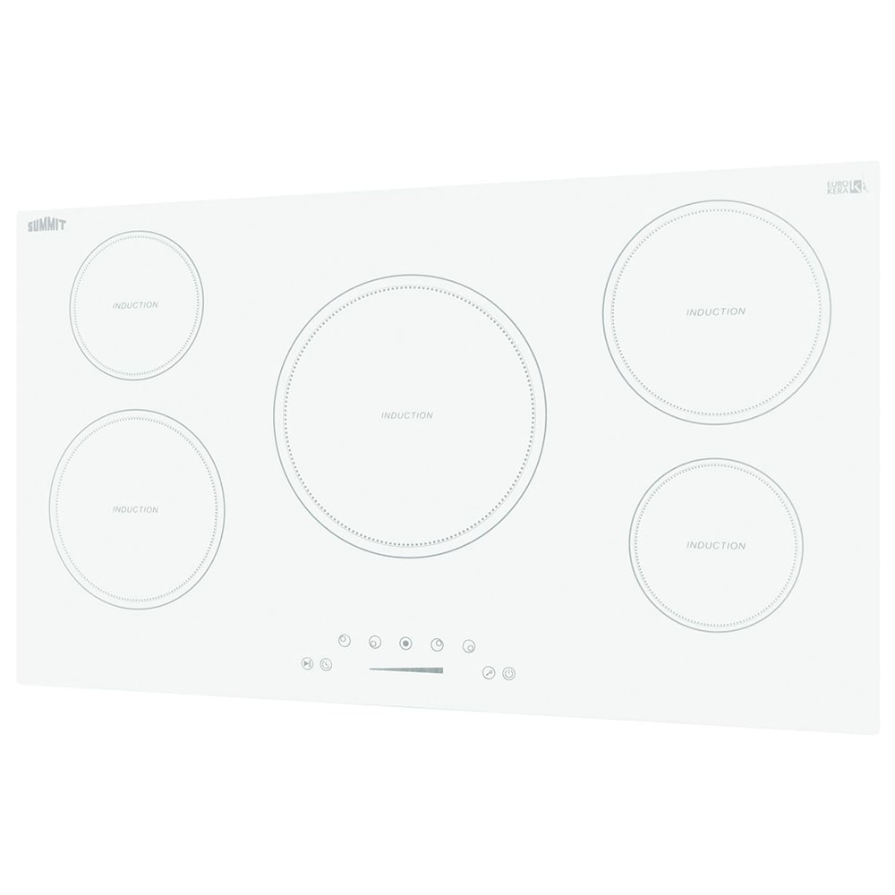 Summit CCE211WH 115V 2 Burner Coil Cooktop White