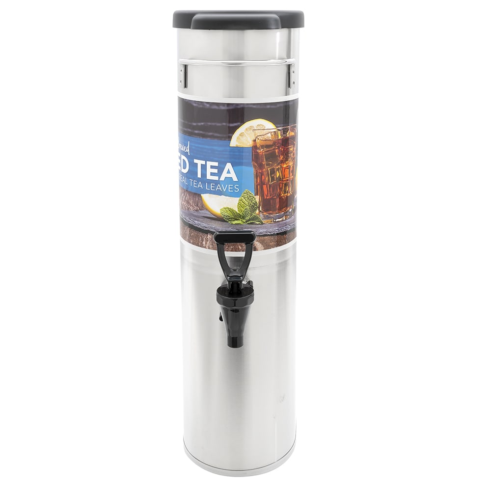 Bunn TDO-N-3.5 3 1/2 gal Narrow Iced Tea Coffee Dispenser w/o Handles  (39600.0001)