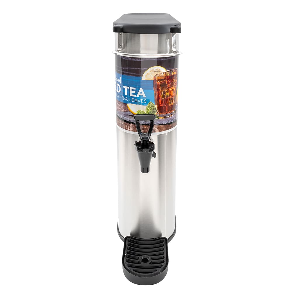 BUNN TD4 Square Iced Tea Dispenser w/ Sweet, Unsweet Handle