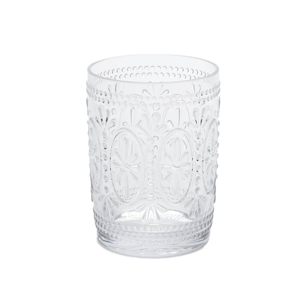 166-BLR14 14 oz Lilli Double Old Fashioned Glass - Tritan Plastic, Clear