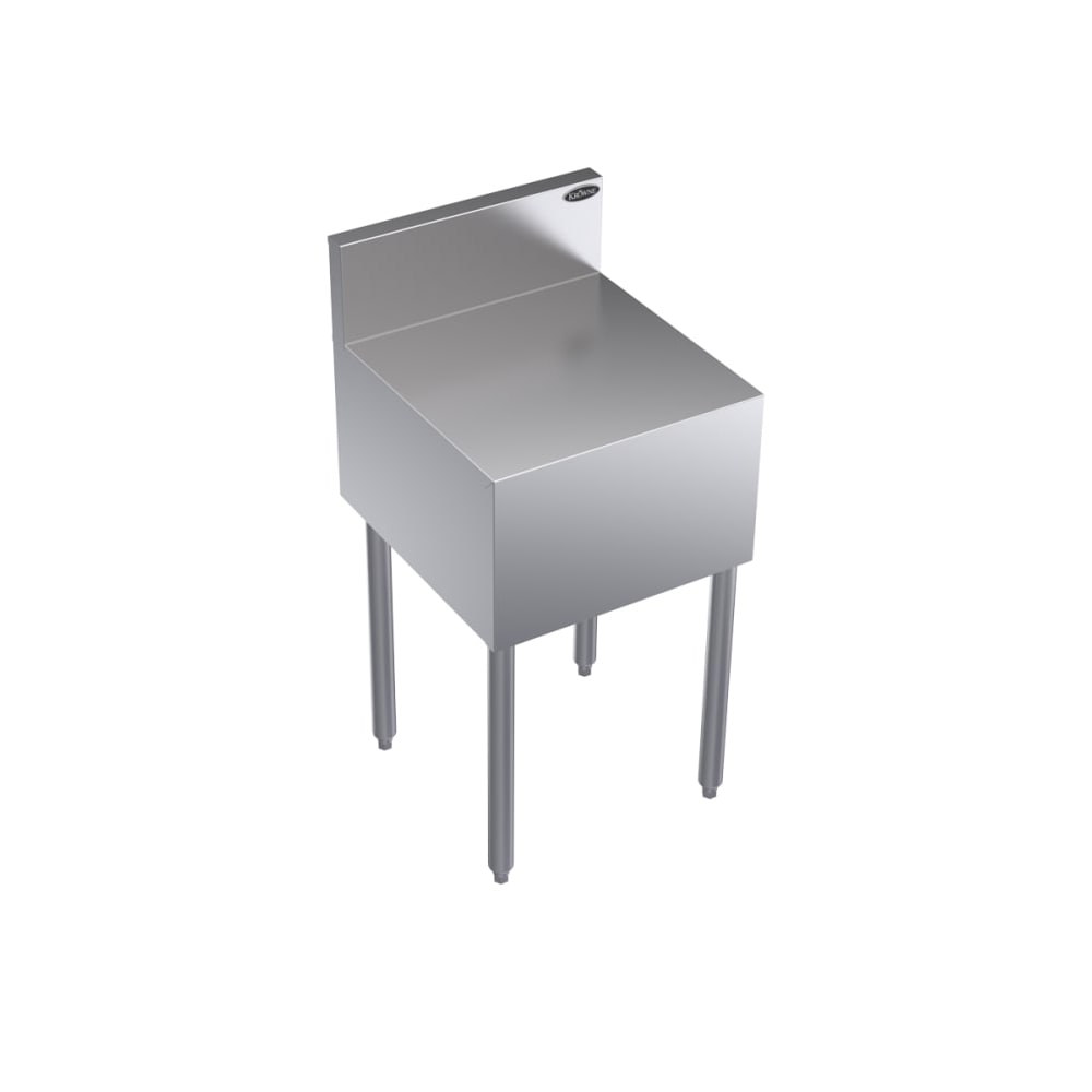 381-KR18RS18 18"W Cash Register Stand w/ Stainless Top, 30"H