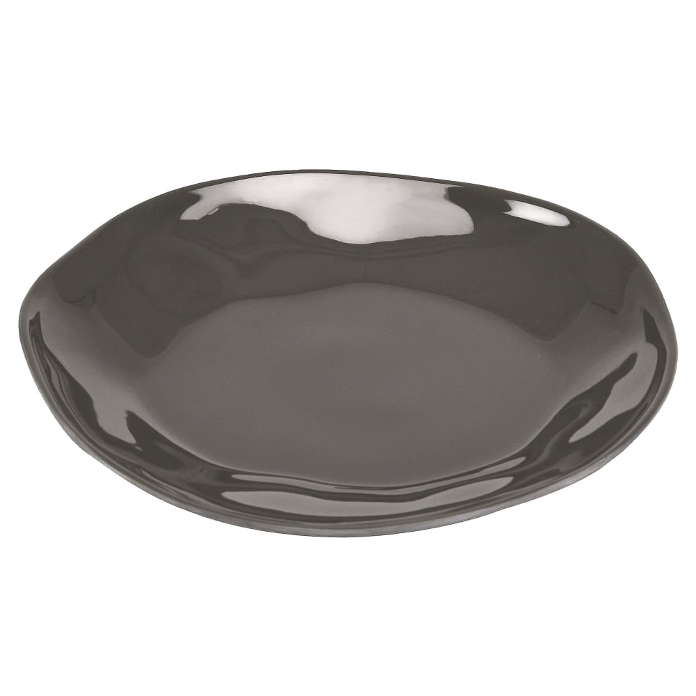 151-2230410101 10 1/4" Round Melamine Dinner Plate, Black