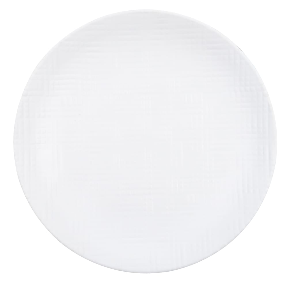 151-22328915 9" Round Melamine Dinner Plate, White