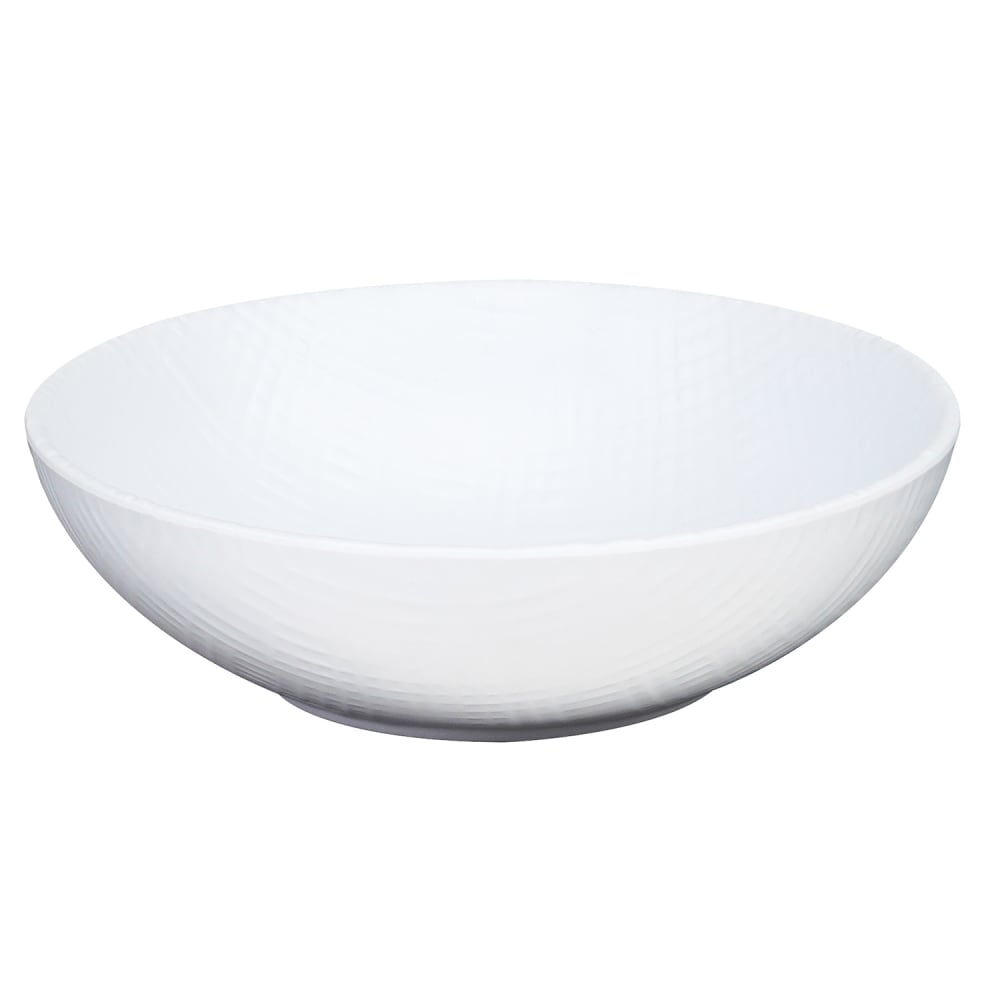 151-22329615 6 1/2" Round Melamine Dinner Bowl, White