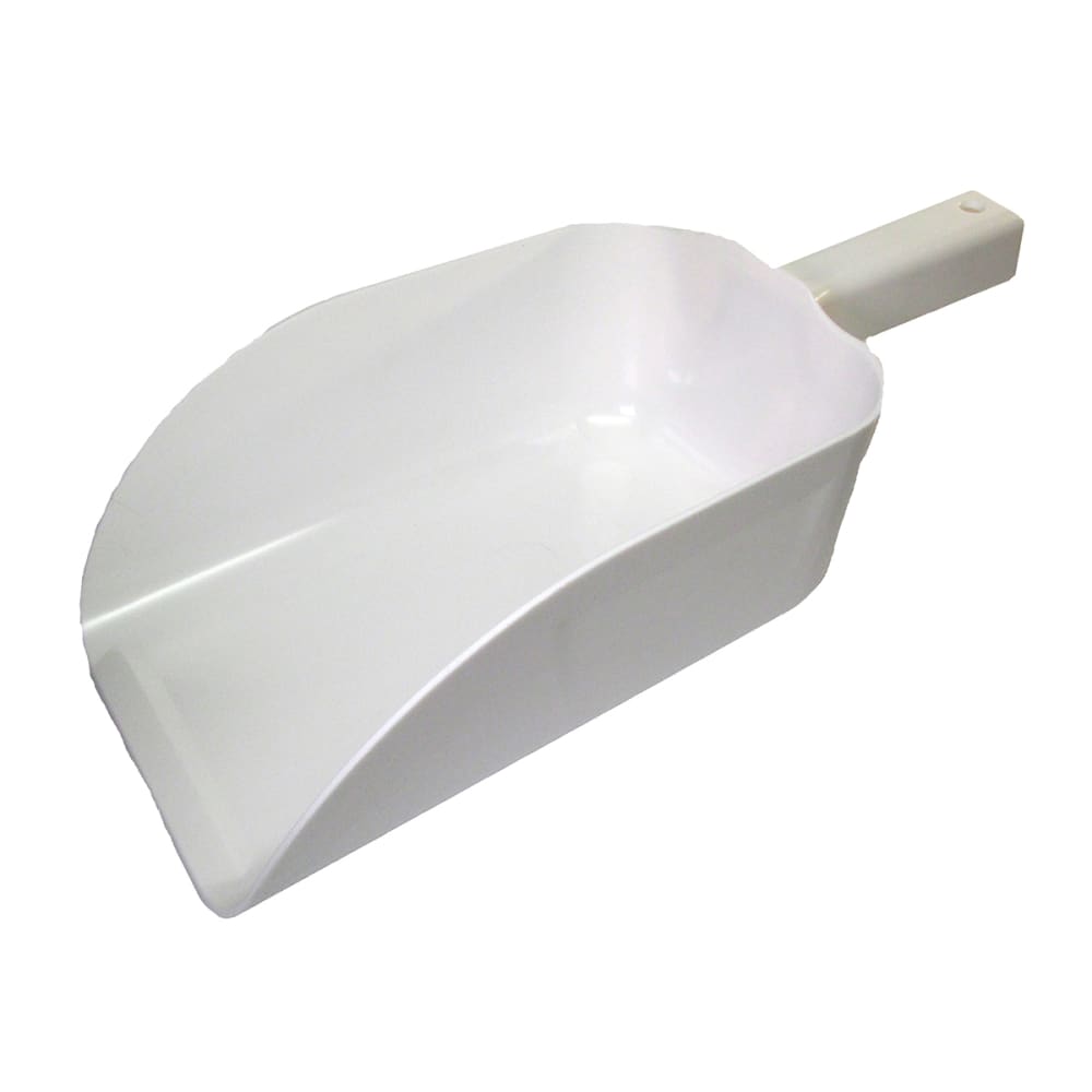 214-CR835WN 82 oz Scoop - Polystyrene, White