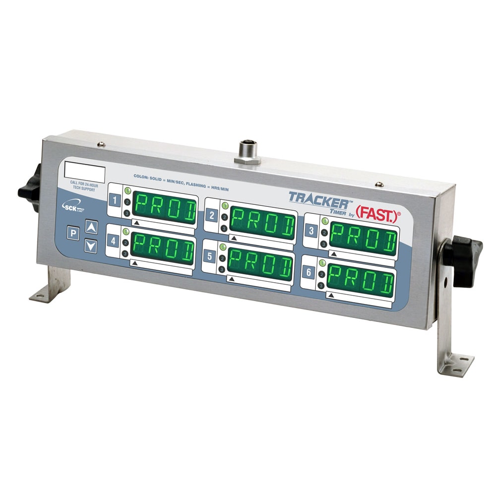 882-TRACK2X3CP Programmable Tracker Timer w/ (6) Displays & Communication Ports