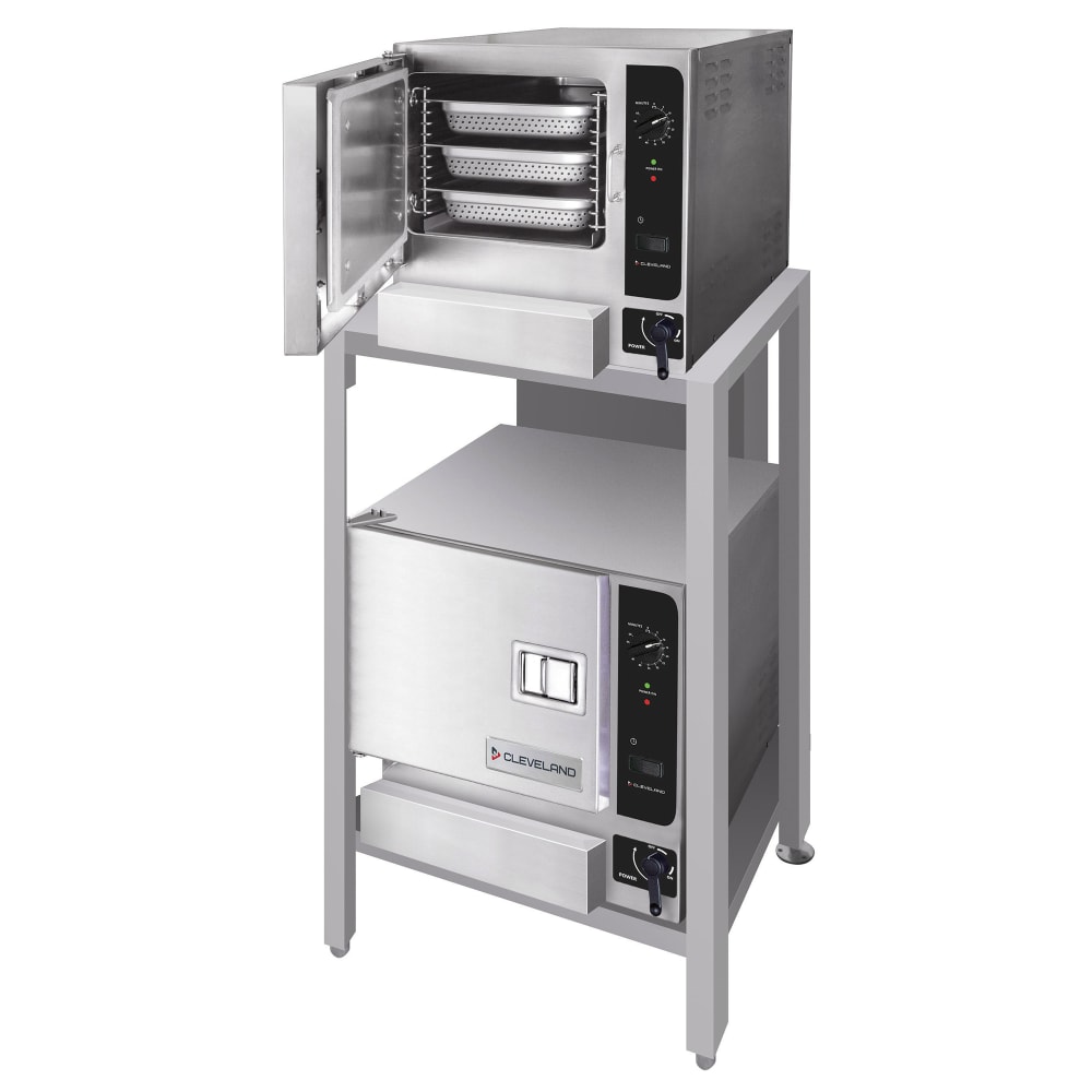 109-222CGT331LP (6) Pan Convection Steamer - Stand, Liquid Propane