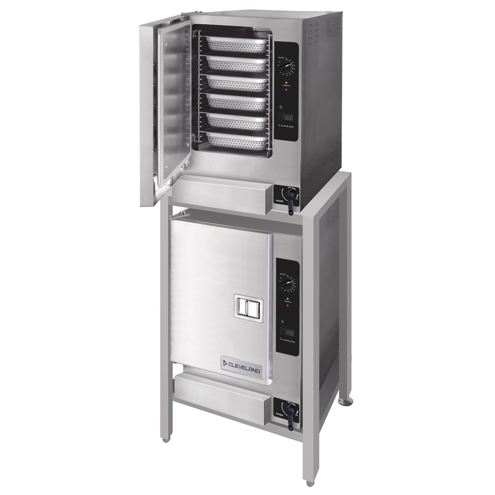 109-222CGT661NG (12) Pan Convection Steamer - Stand, Natural Gas