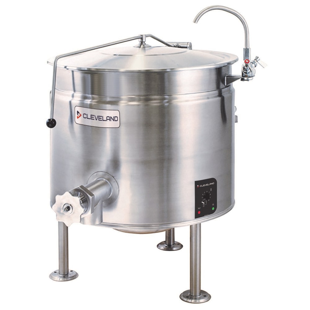109-KEL40SH2083 40 gal Steam Kettle - Stationary, Full Jacket, 208v/3ph
