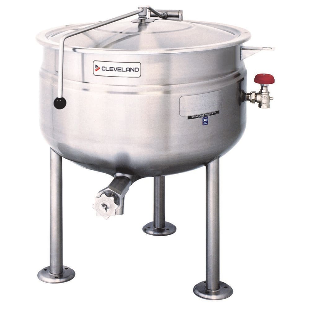 109-KDL80SH 80 gal Steam Kettle - Stationary, Full Jacket, Direct Steam